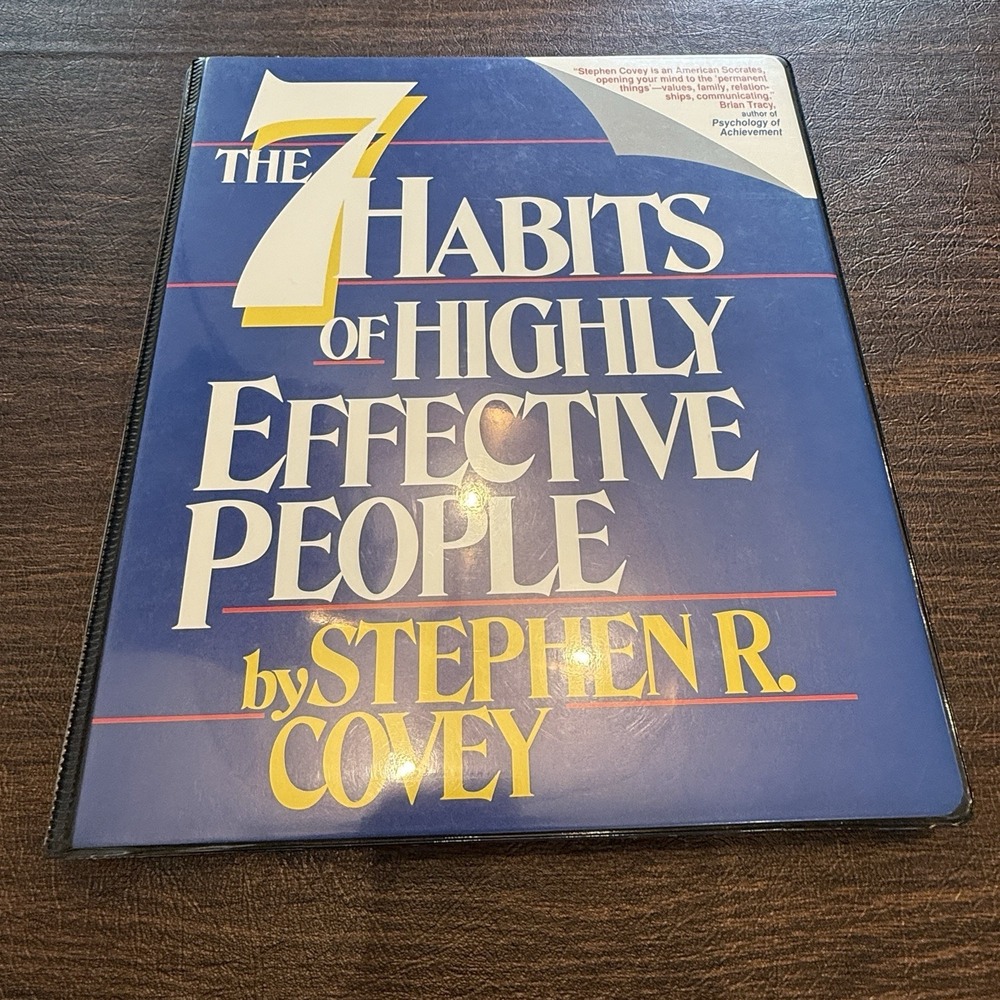 The‎ 7 Habits of Highly Effective People Stephen R. Covey 1994 Audio Set
